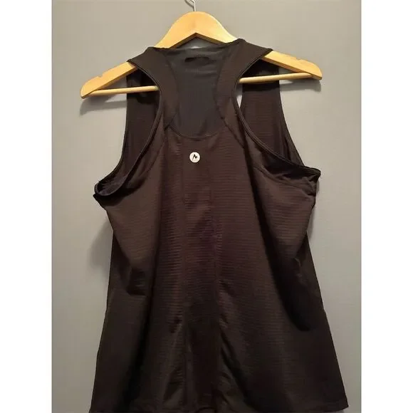 Marmot Women's XL Black Sleeveless Scoop Neck Tank Top Casual - Picture 4 of 8